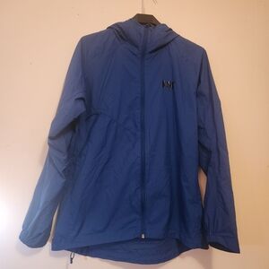 Helly Hansen Men's Blue Rapide Windbreaker Jacket Size M Performance Hiking